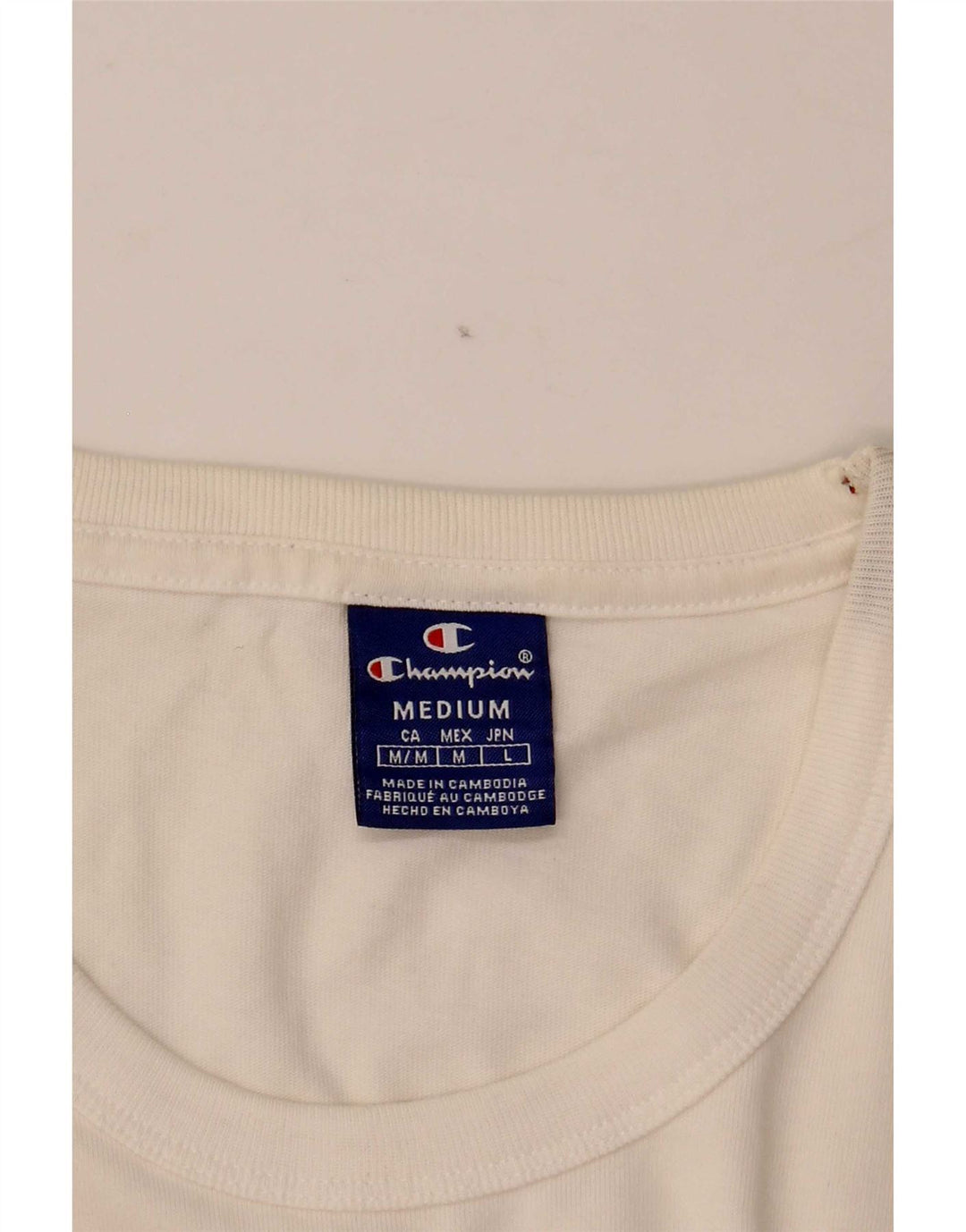 T-shirt grafica da uomo Champion Top color bianco medio