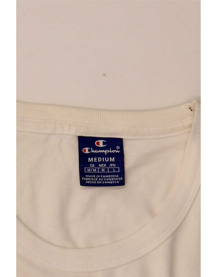 T-shirt grafica da uomo Champion Top color bianco medio