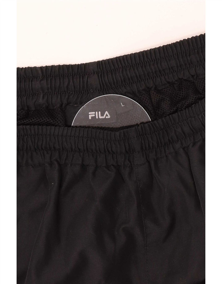 Pantaloni impermeabili Fila da donna UK 14 Large neri