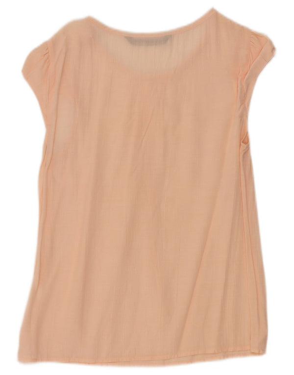 Top Blusa Donna Zara UK 8 Small Rosa