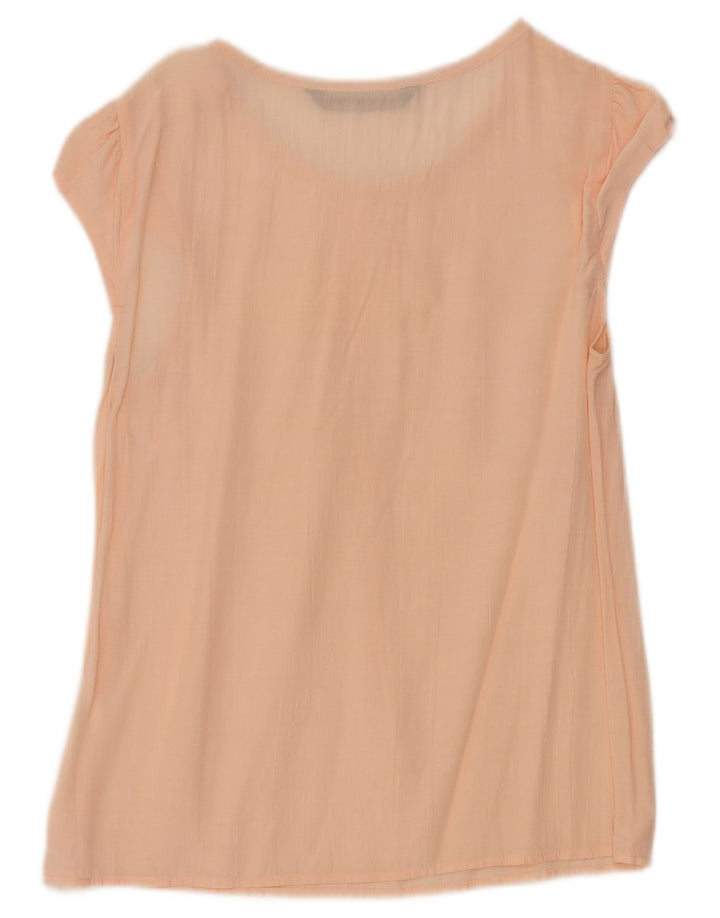 Top Blusa Donna Zara UK 8 Small Rosa