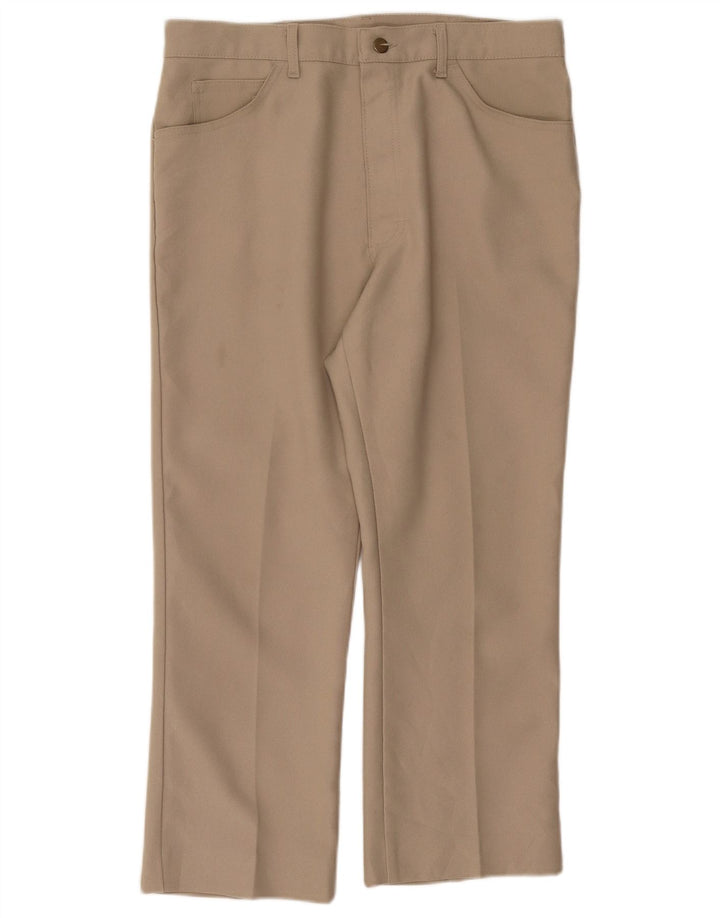 Pantaloni casual dritti da uomo LEE W36 L26 Poliestere beige