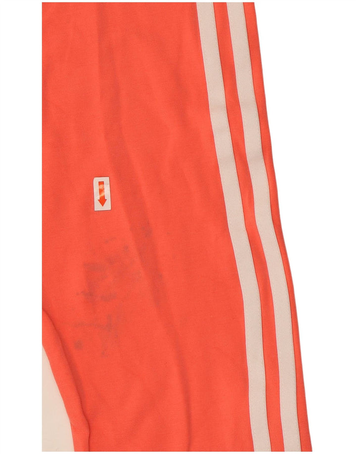 Leggings Adidas da donna UK 14 cotone arancione medio