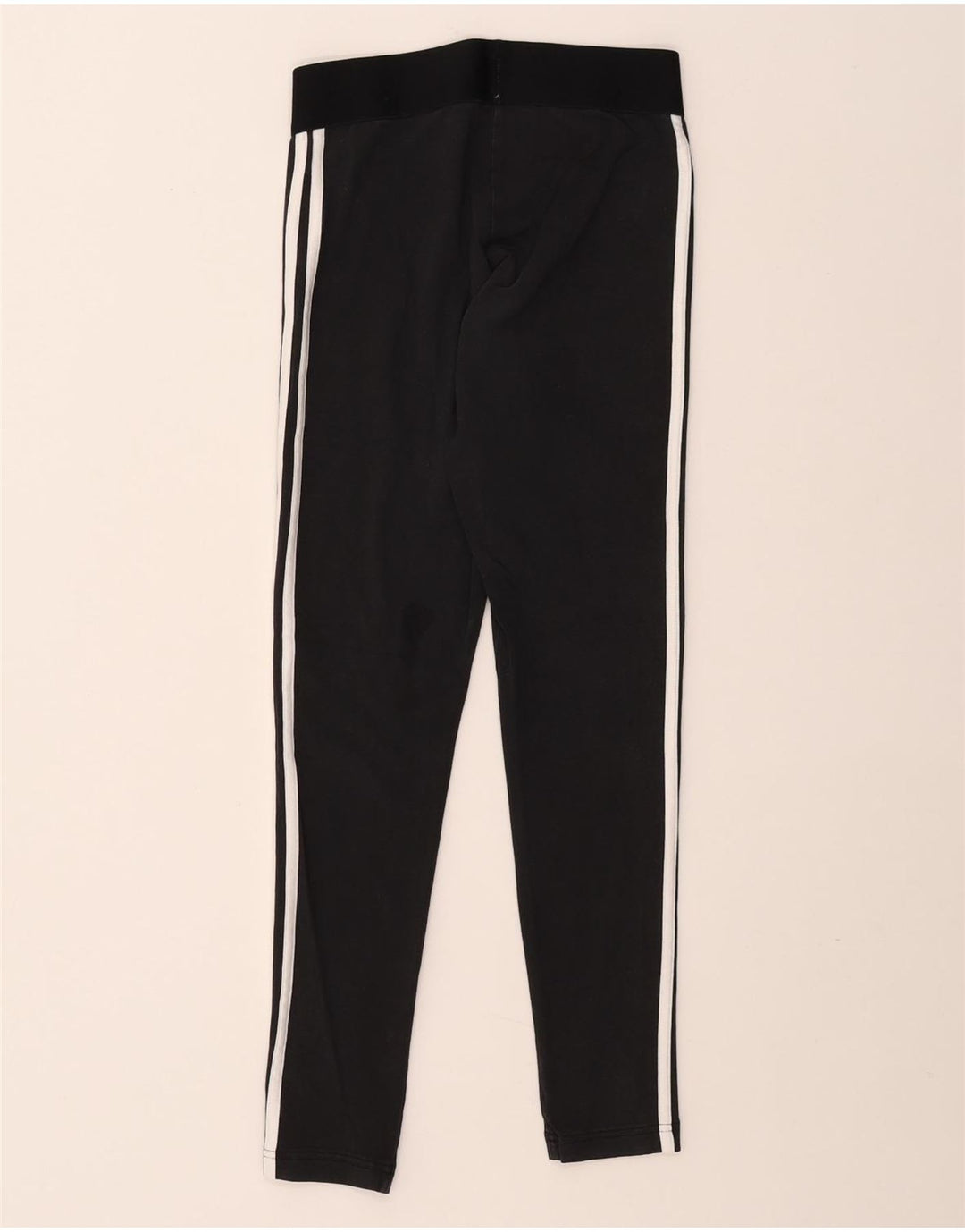 Leggings attillati da donna ADIDAS UK 8/10 piccoli cotone nero