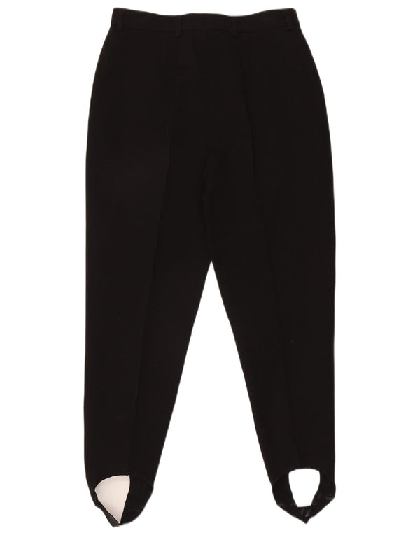 Belfe & Pantaloni casual con staffa a vita alta da donna UK 18 XL W30 L26 Nero