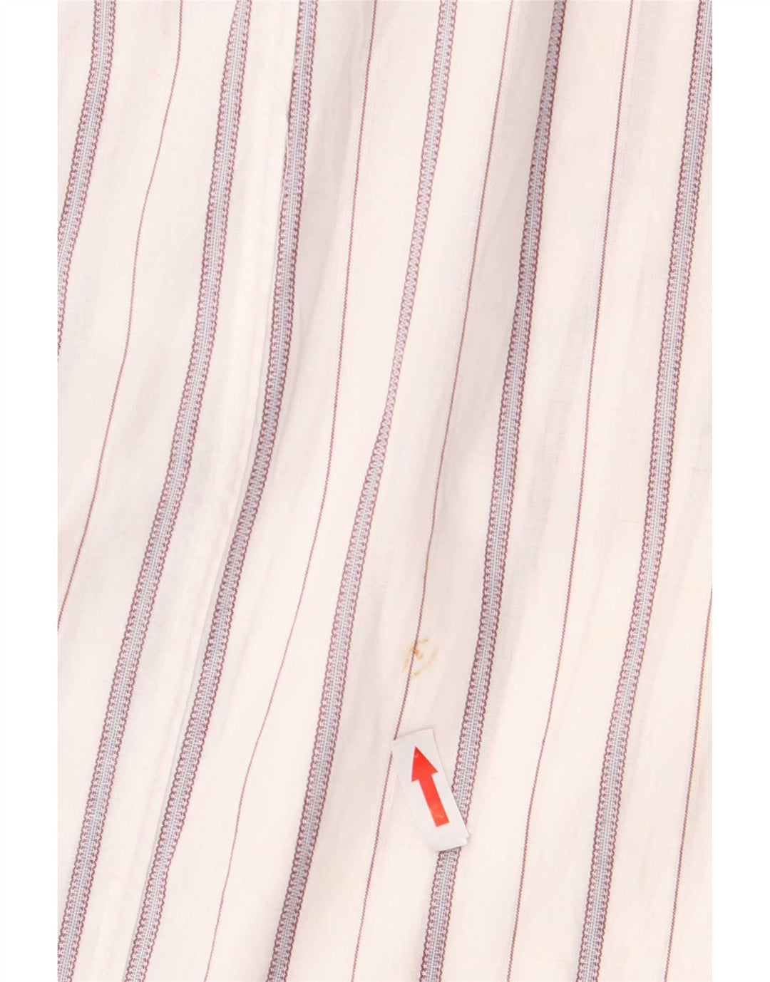 Camicia pullover con maniche a 3/4 da donna Benetton UK 10 Small White Striped