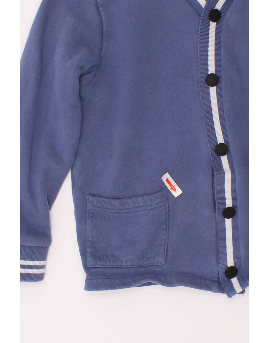 Giacca da ginnastica grafica da ragazzo Ted Baker 5-6 anni in cotone blu