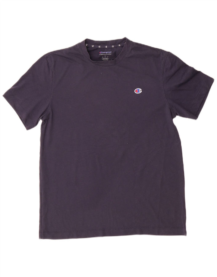 T-shirt Champion da uomo a maniche corte, vestibilità regolare, piccola, blu navy