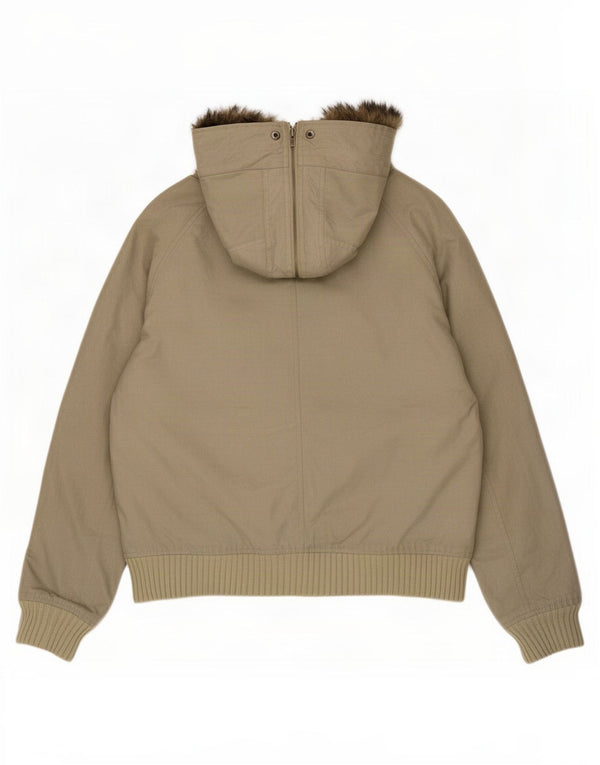 Giubbotto bomber con cappuccio da uomo Woolrich UK 42 XL nylon kaki