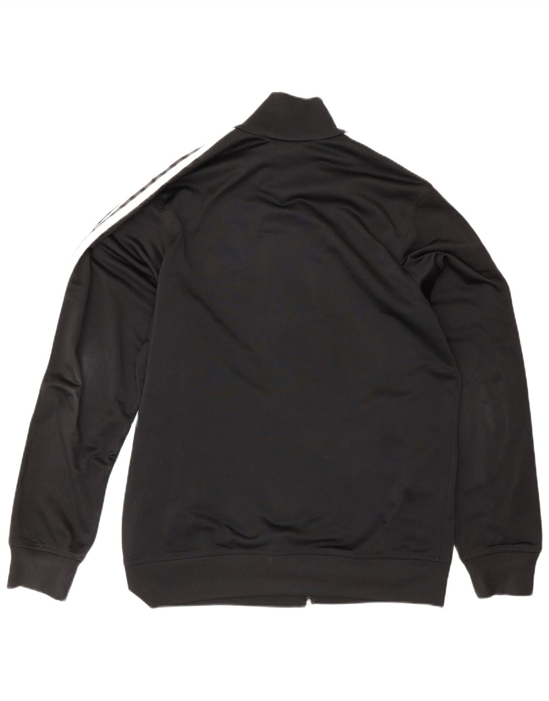 Giacca da tuta da uomo Adidas UK 38/40 Medium Nero Poliestere