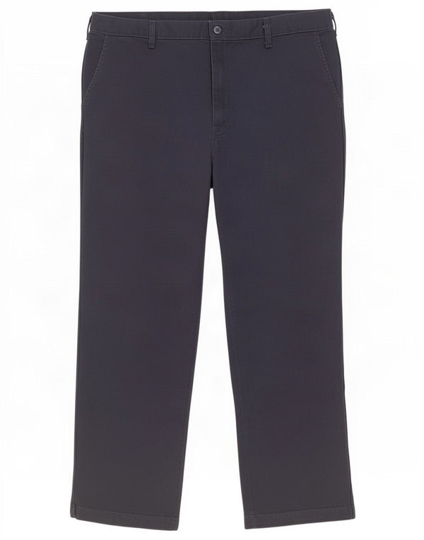 Pantaloni chino dritti da uomo Dickies W34 L31 cotone blu navy