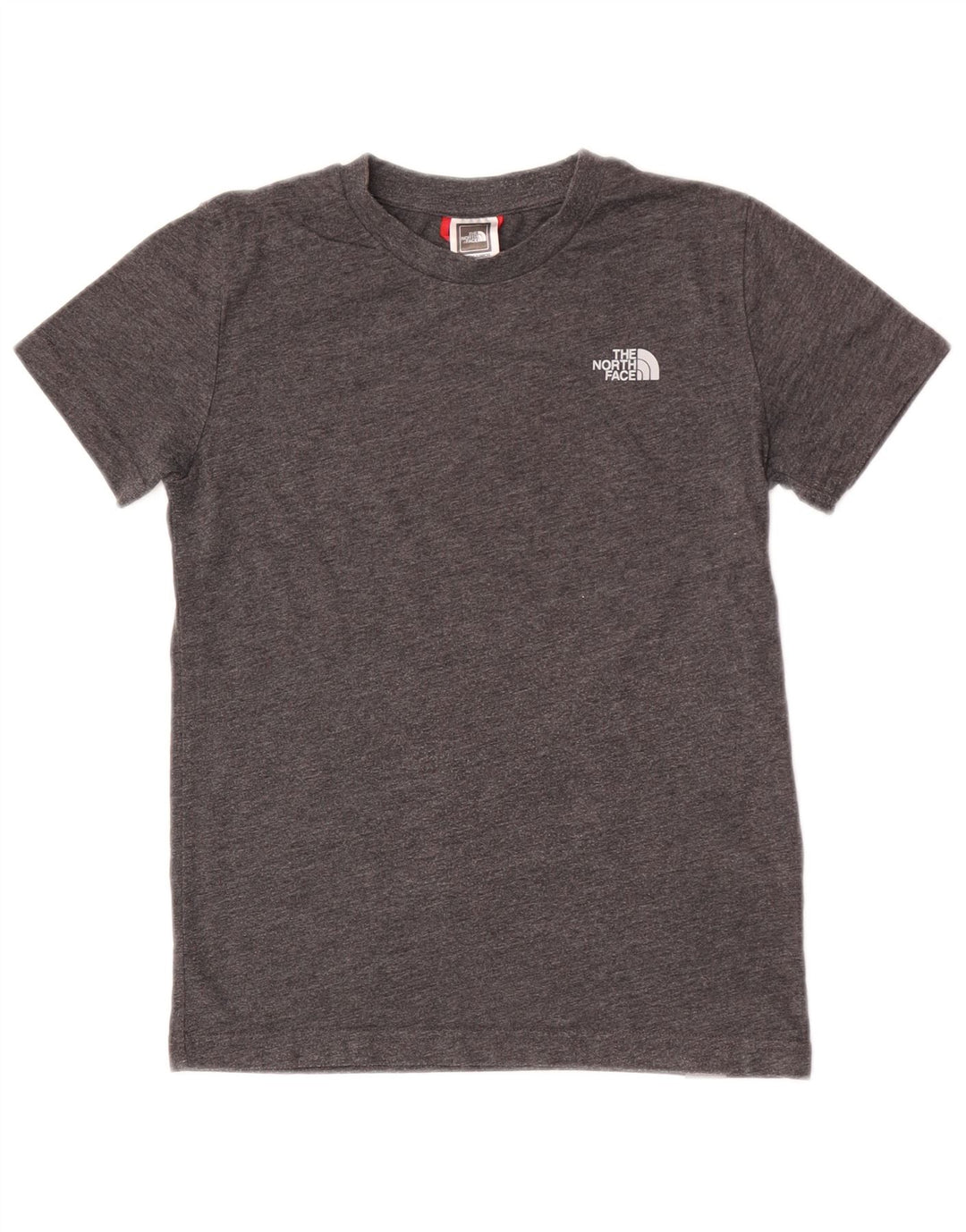 T-shirt da bambino The North Face 9-10 anni in cotone grigio medio
