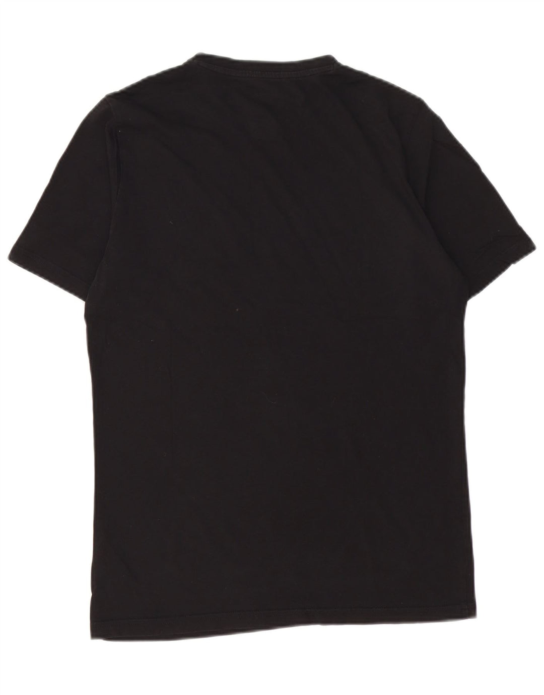 PUMA Mens Graphic T-Shirt Top Small Black Cotton
