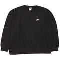 Felpa Nike Uomo Maglione 2XL Cotone Nero