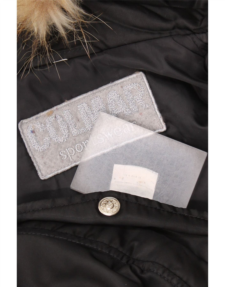 Giacca a vento con cappuccio da uomo COLMAR UK 42 XL nera in poliammide