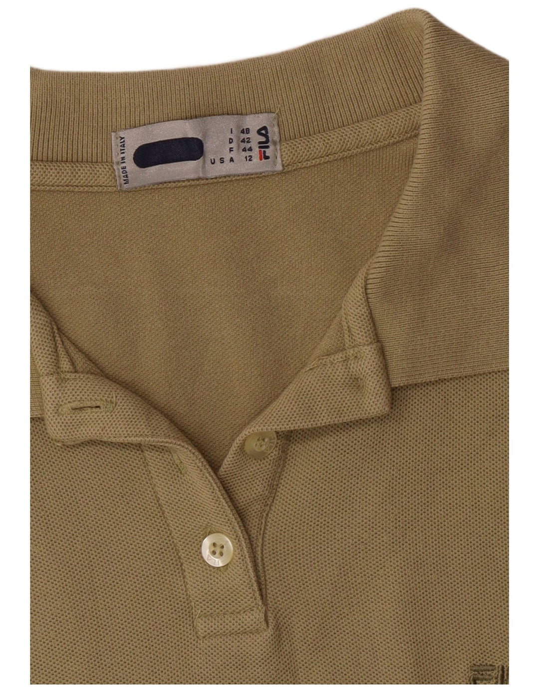 Polo senza maniche da donna FILA IT 48 XL Cachi