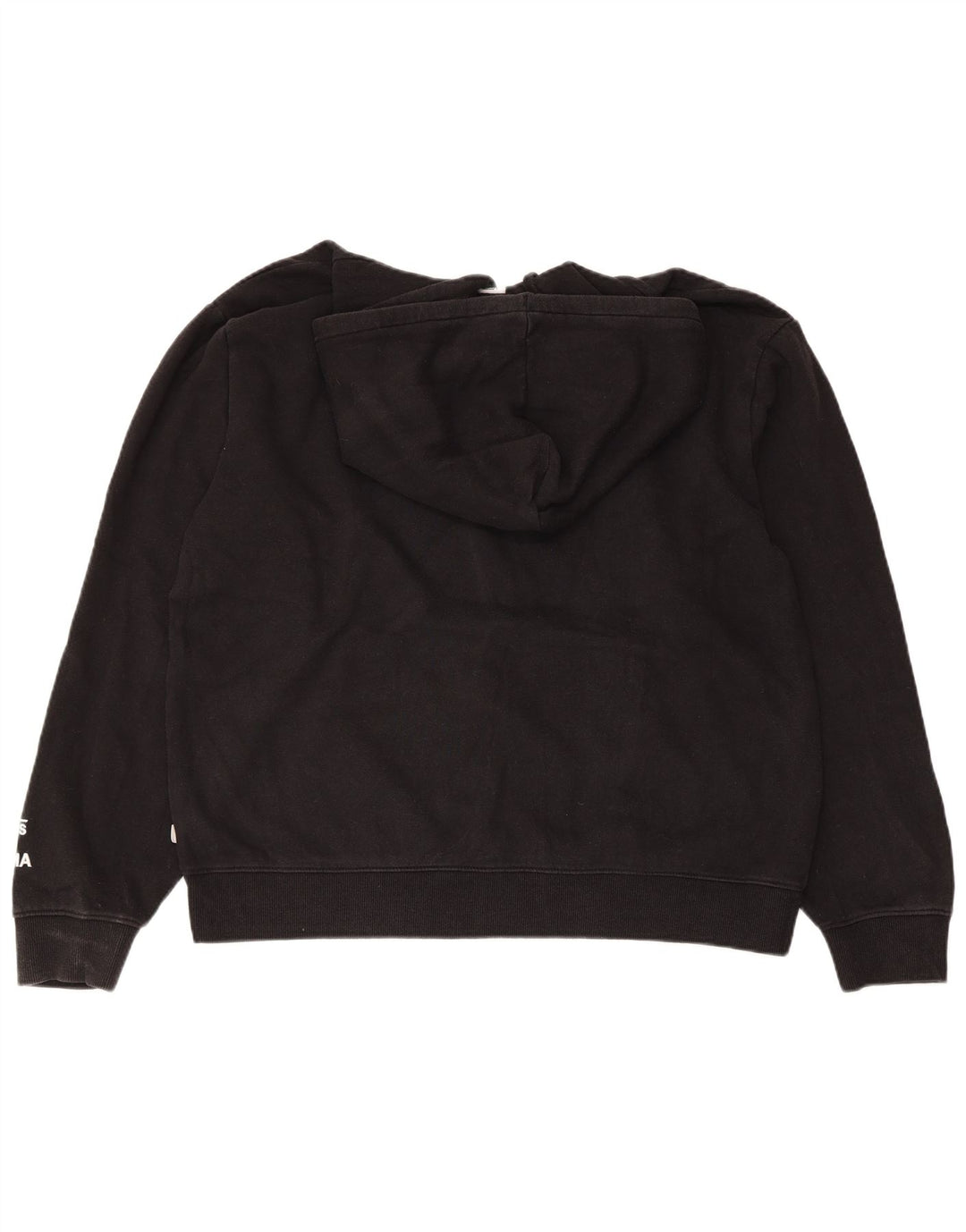 Felpa con cappuccio grafica da uomo VANS XL in cotone nero