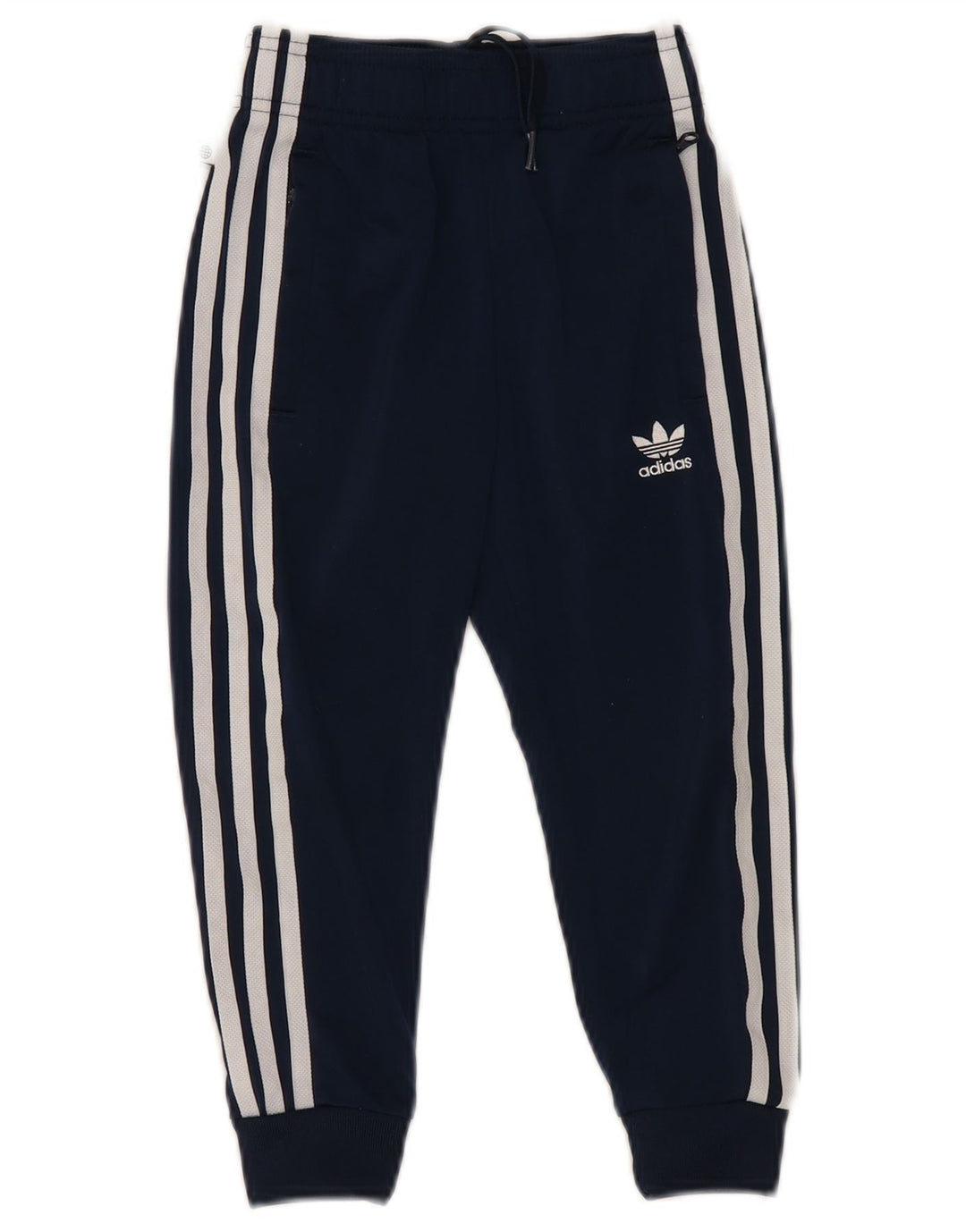 Pantaloni da tuta ADIDAS da ragazzo Joggers 4-5 anni in poliestere blu navy