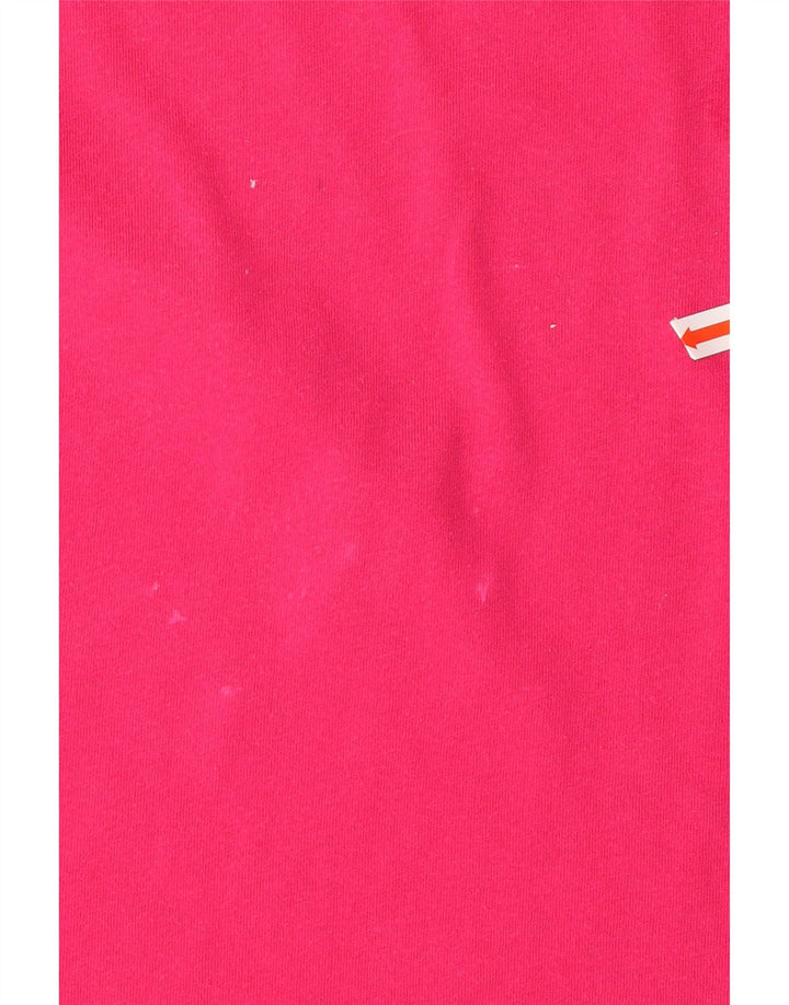 NIKE Mens Graphic T-Shirt Top XL Pink Cotton
