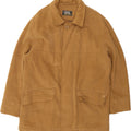 CAMEL ACTIVE Mens Overcoat IT 50 Large Brown Cotton Vintage Camel Active and Second-Hand Camel Active from Messina Hembry 