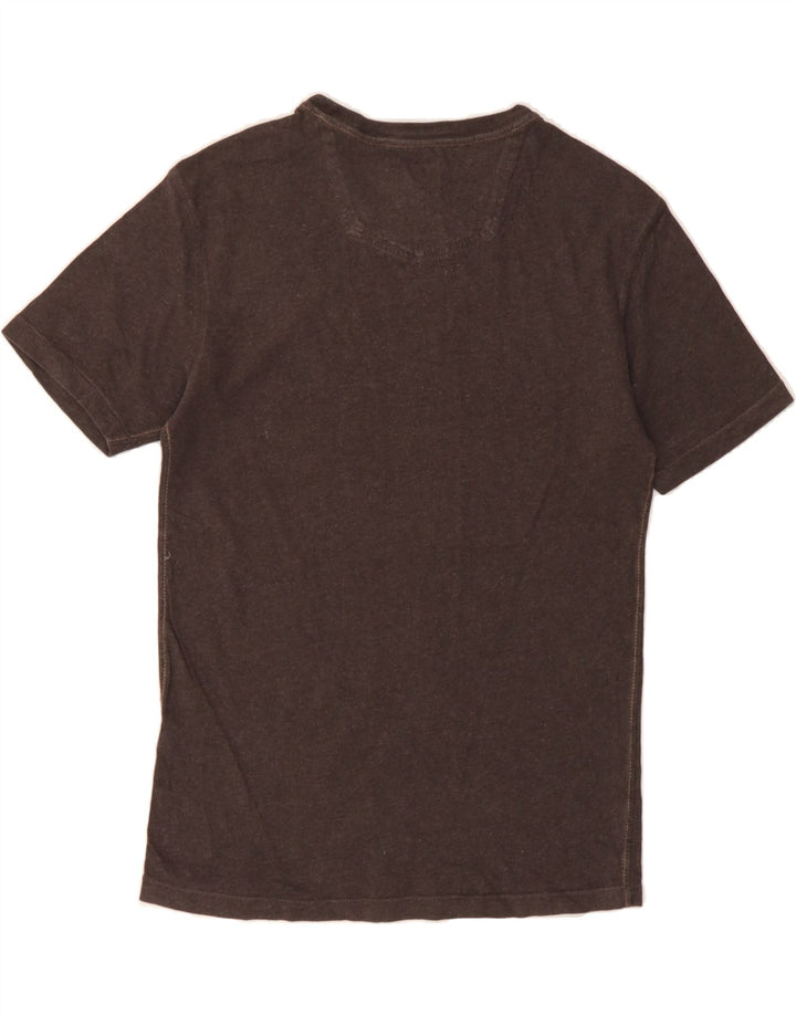 FAT FACE Womens T-Shirt Top UK 12 Medium Brown Vintage Fat Face and Second-Hand Fat Face from Messina Hembry 