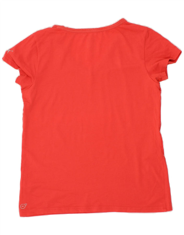 PUMA Womens T-Shirt Top UK 16 Large Red Vintage Puma and Second-Hand Puma from Messina Hembry 
