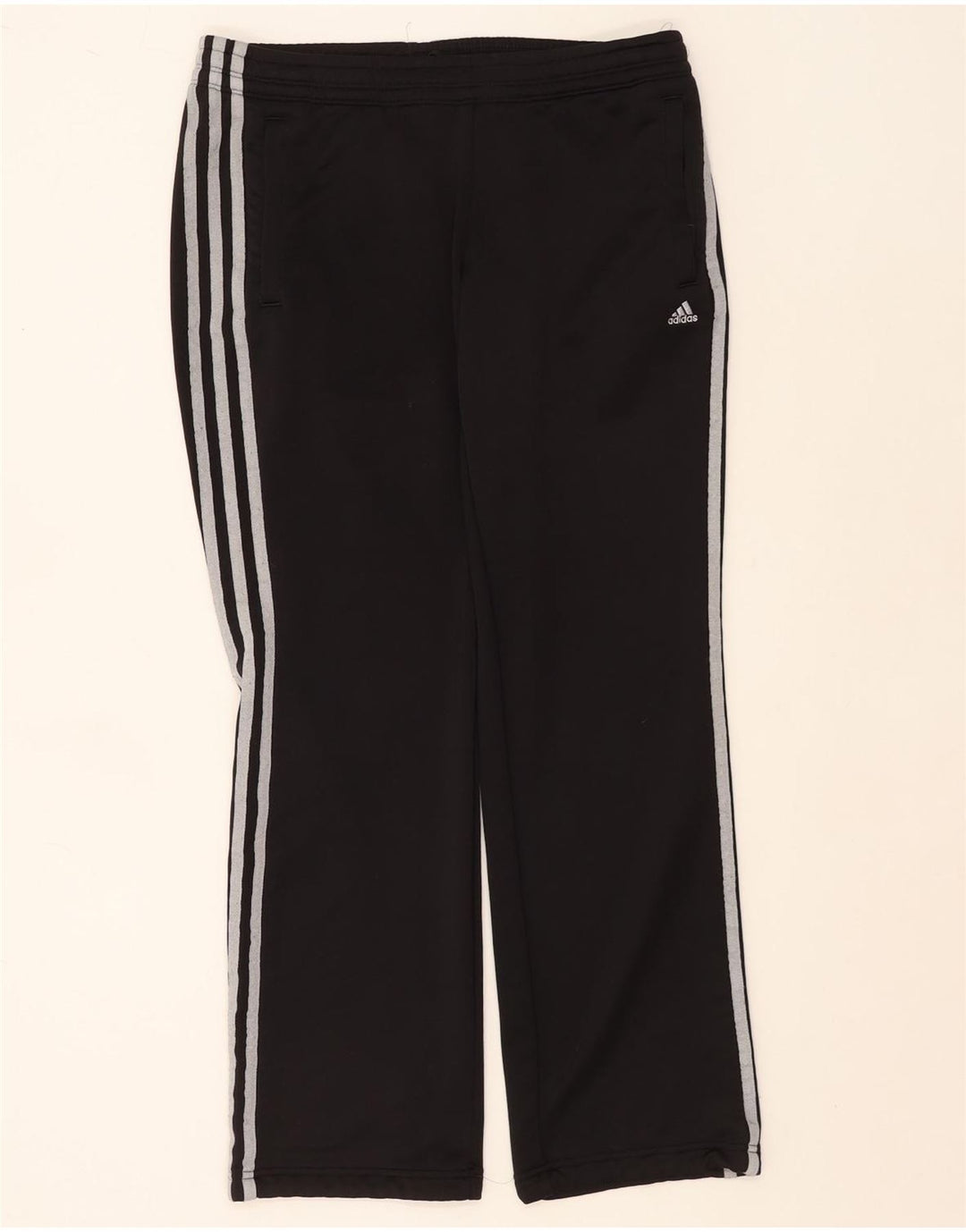 Pantaloni da tuta da donna Adidas UK 8/10 Small Nero Poliestere