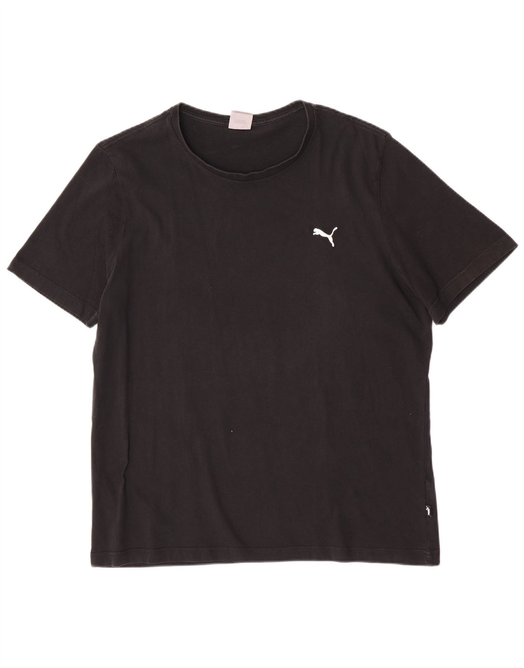 T-shirt da uomo Puma Top XL in cotone nero