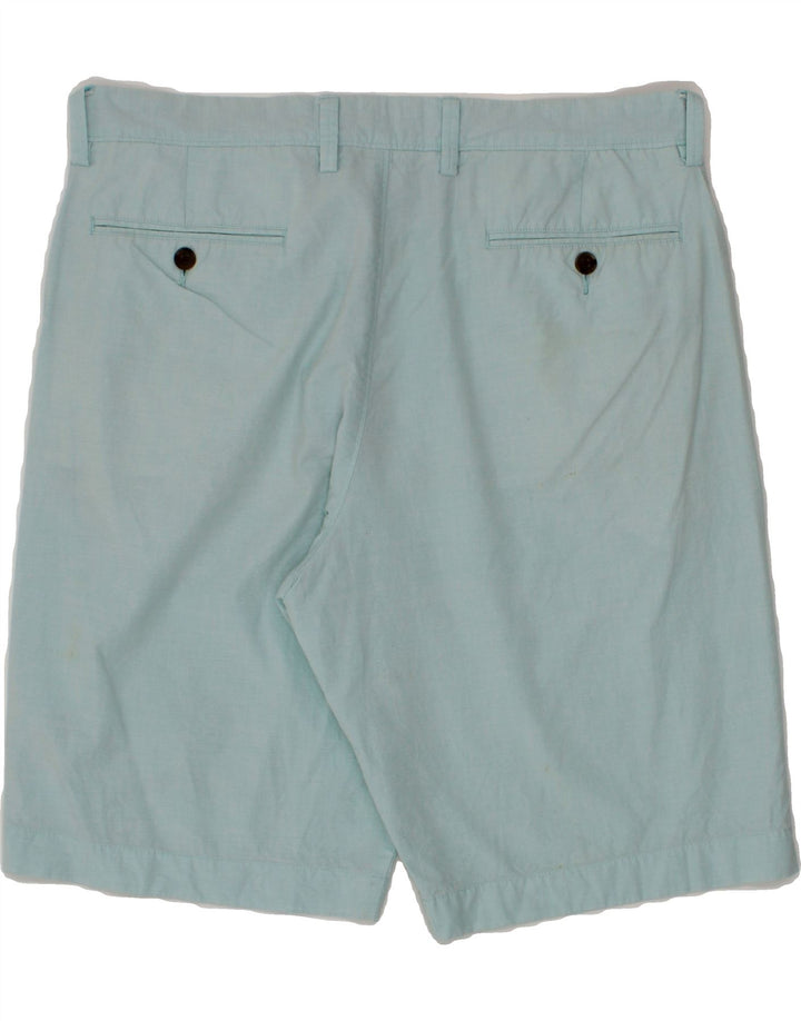 J. CREW Mens Rivington Chino Shorts W33 Medium Turquoise Cotton Vintage J. Crew and Second-Hand J. Crew from Messina Hembry 