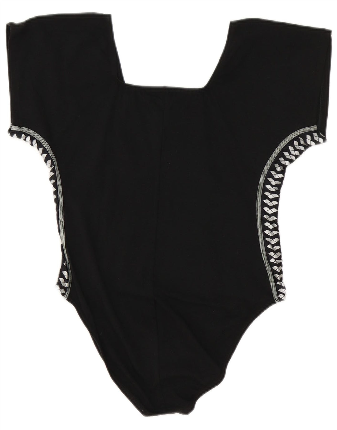Costume da bagno grafico da donna Arena IT 40 piccolo cotone nero