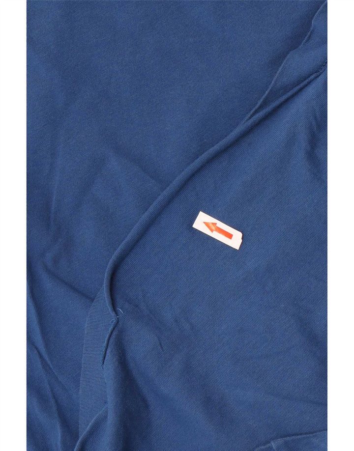 T-shirt grafica da uomo Nike Top 2XL in cotone blu
