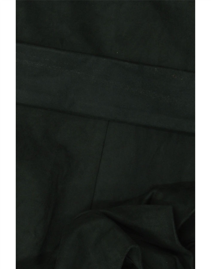 Tutina corta da donna Zara UK 14 grande verde poliestere