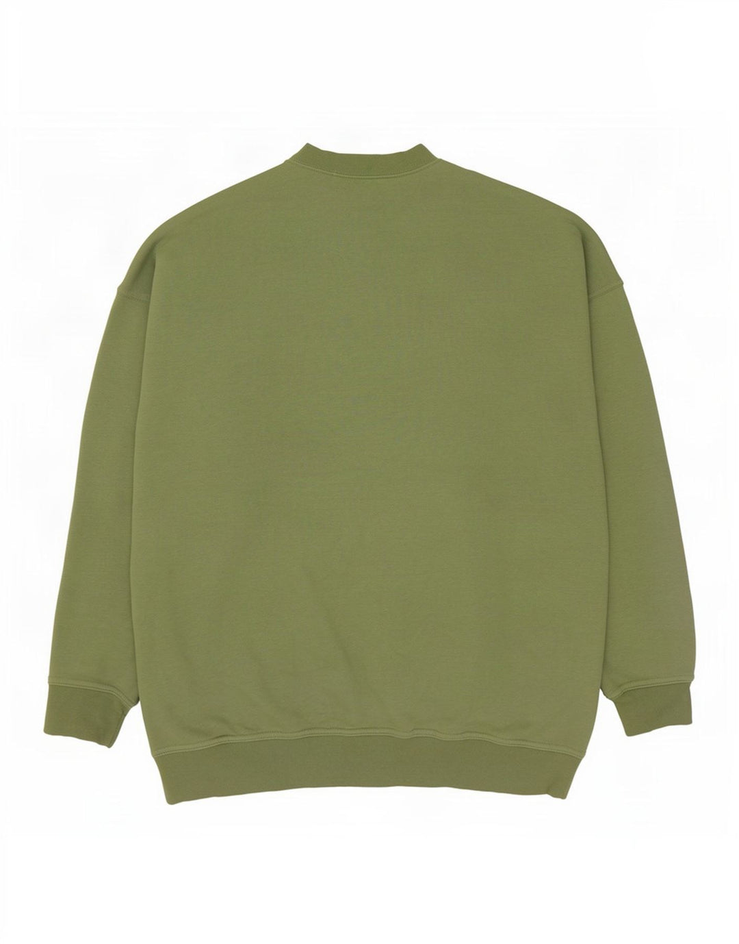 Felpa da uomo Nike Loose Fit, maglione piccolo, cotone verde
