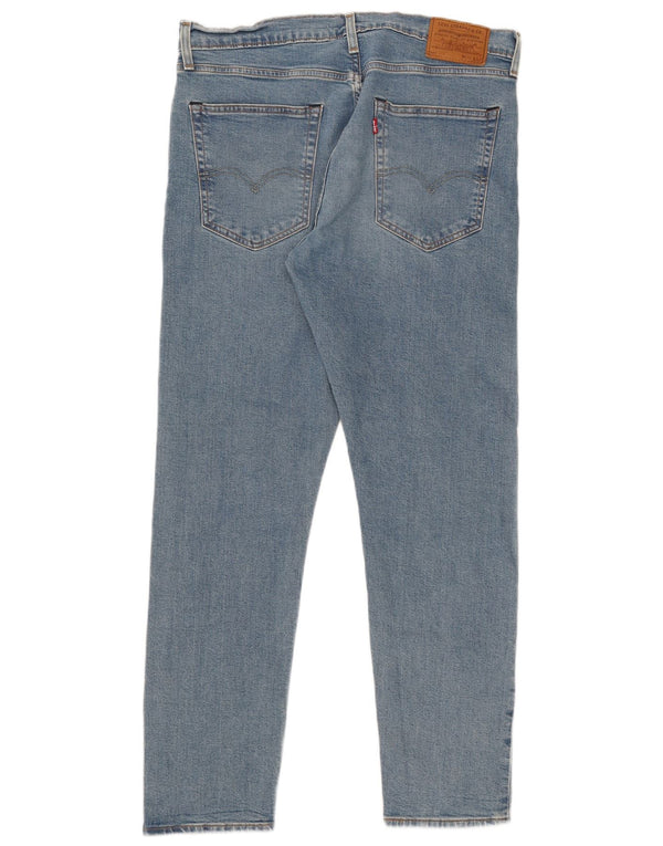 Jeans Levi's Uomo 502 Slim Tapered W36 L32 Cotone Blu