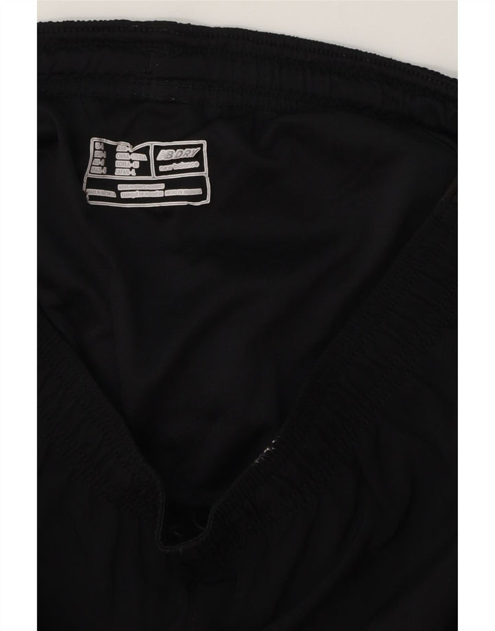 Pantaloncini sportivi da uomo New Balance Large in poliestere color block nero