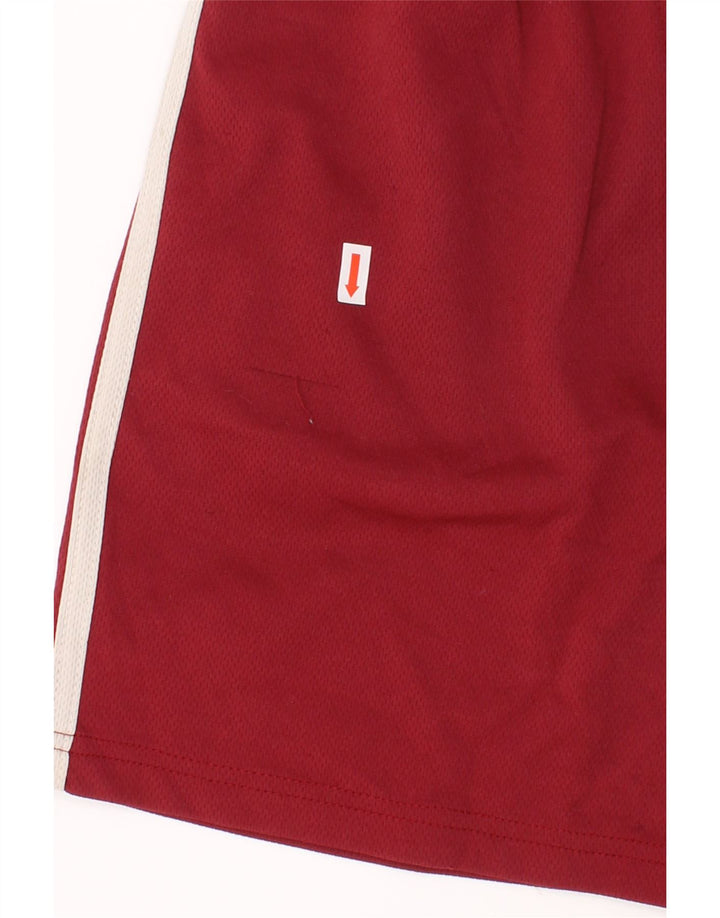 ADIDAS Boys Sport Shorts 6-7 Years Large  Red Polyester Vintage Adidas and Second-Hand Adidas from Messina Hembry 