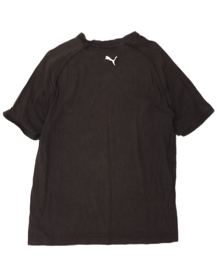 T-shirt grafica da uomo Puma Large grigia