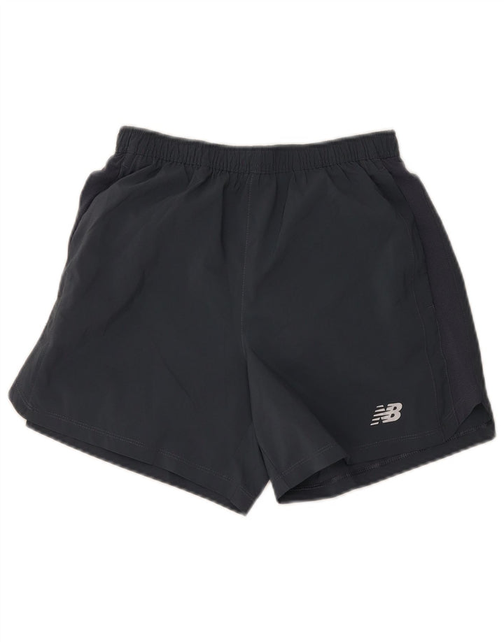 Pantaloncini sportivi da uomo New Balance piccoli grigi