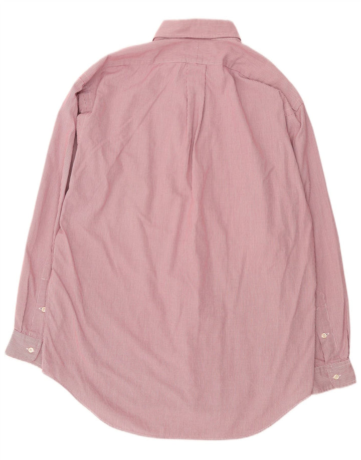 Camicia Ralph Lauren da uomo Blake vestibilità ampia in cotone a quadri rosa medio