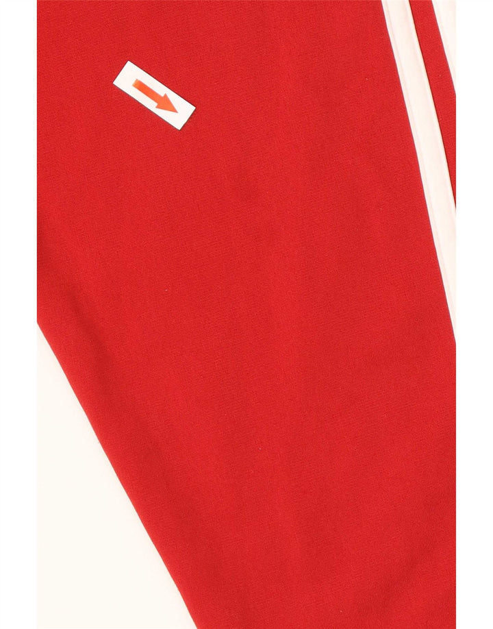 Giacca da ginnastica da uomo Adidas XL rossa in poliestere