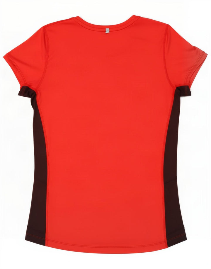 T-shirt Nike Dri Fit da uomo, colore rosso medio, color block