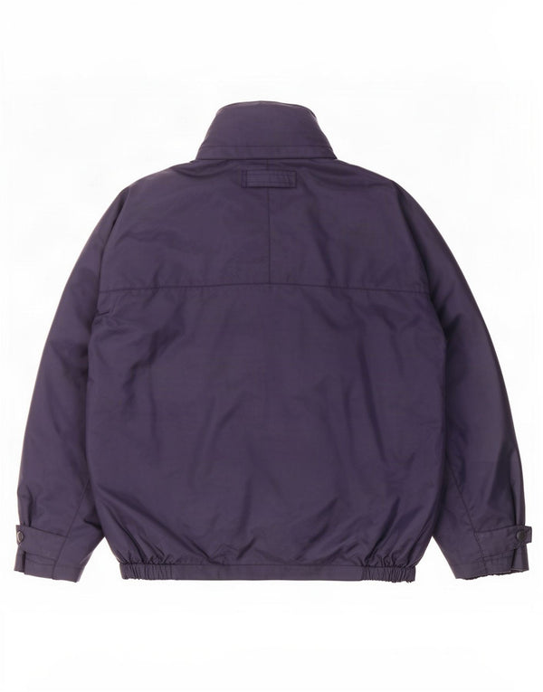Sea & Sky Mens Hooded Padded Jacket UK 42 XL Navy Blue Nylon