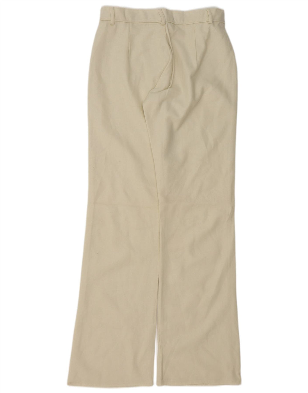 Pantaloni casual bootcut da donna vintage W30 L34 bianco sporco
