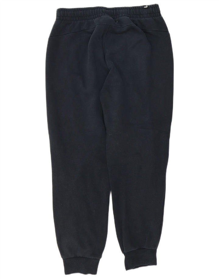 Pantaloni da tuta da uomo Puma Joggers Medium Black Cotton