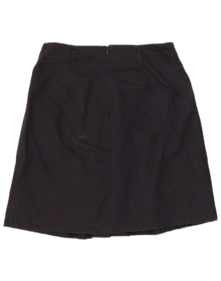 Gonna a trapezio da donna Zara media W28 blu navy