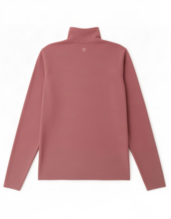 Maglione in pile da donna con collo e zip Mountain Warehouse UK 6 XS poliestere rosa