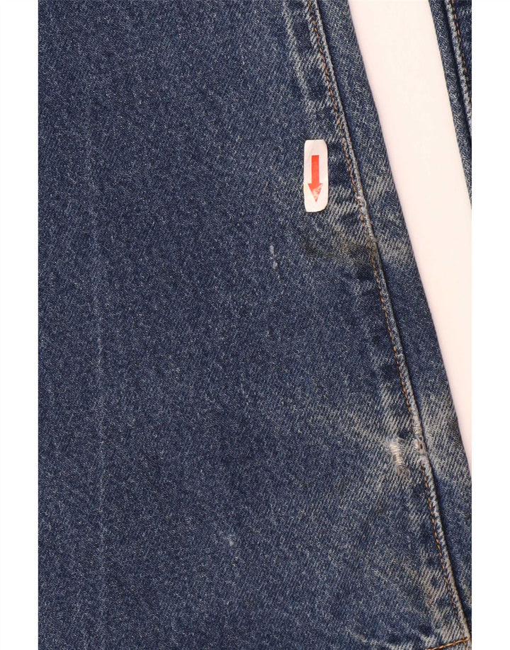 Levi's Uomo 517 Jeans Bootcut W32 L30 Cotone Blu
