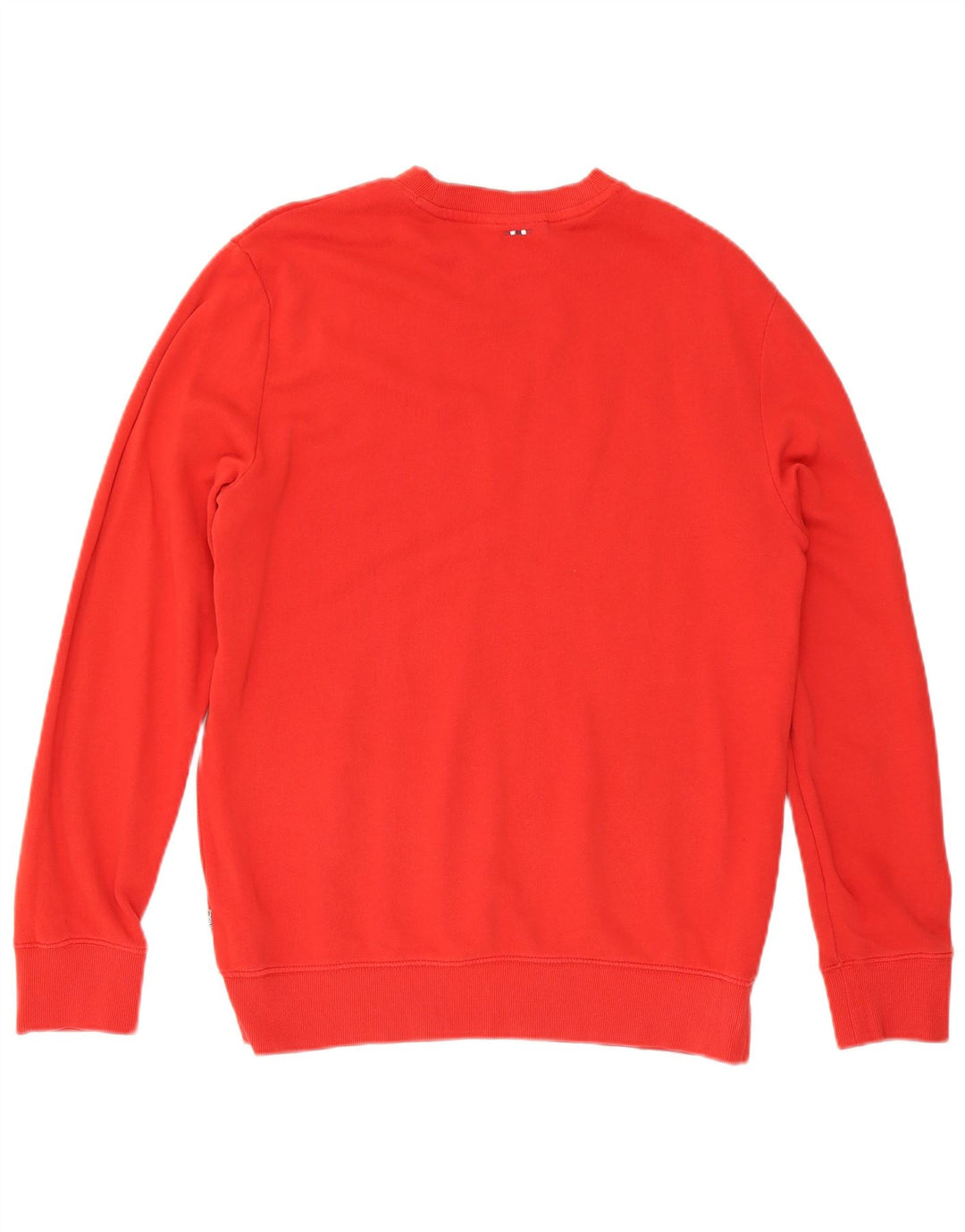Felpa grafica da uomo Napapijri Maglione rosso medio in cotone