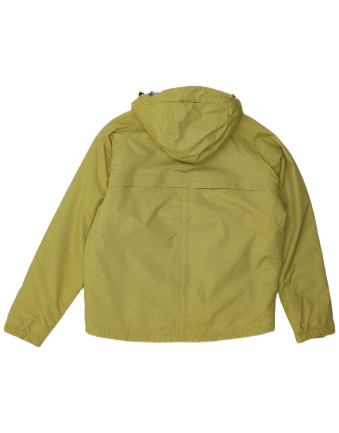 Giacca a vento con cappuccio grafica da uomo Slam UK 38 nylon giallo medio