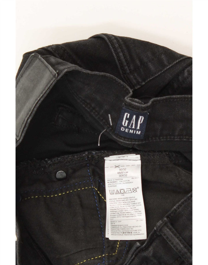 Jeans slim da donna Gap W30 L32 cotone nero
